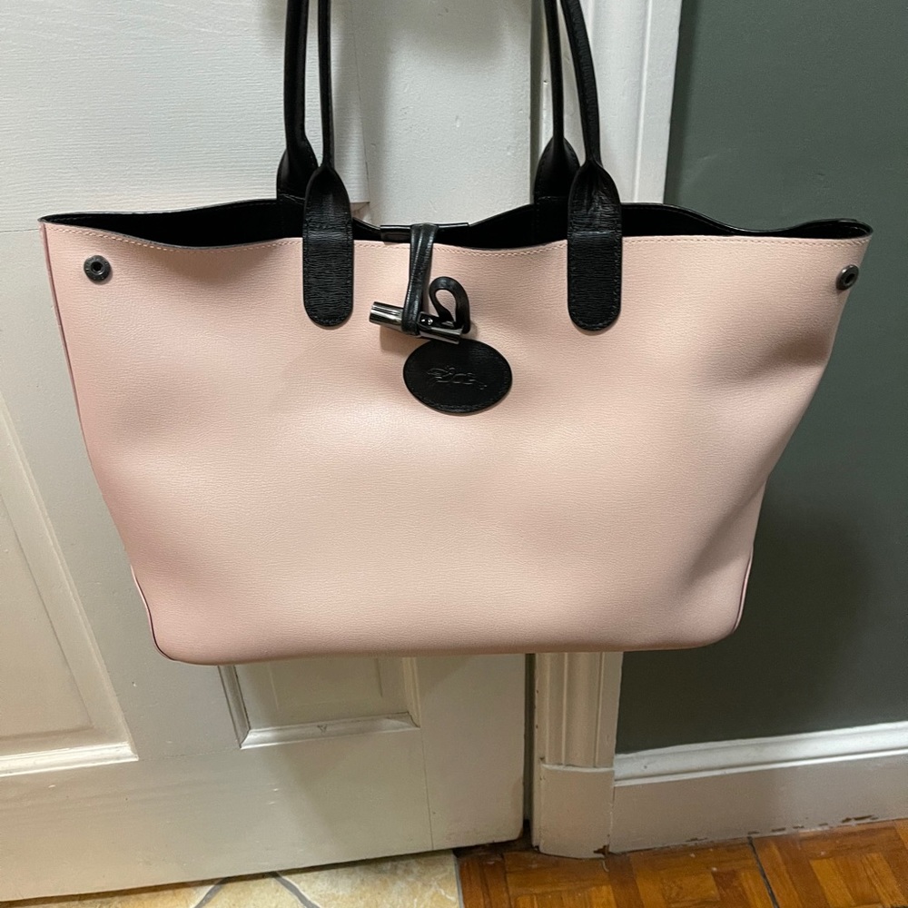 Longchamp reversible tote